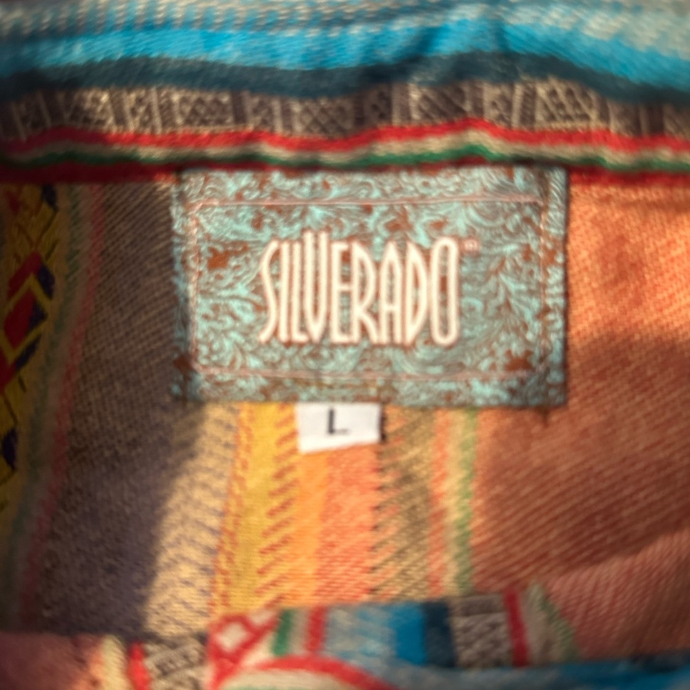 Silver Jeans Multicolor Patterned Shirt - Picture 4 of 5